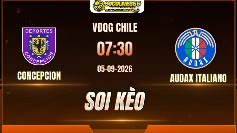 Chuyên gia Socolive soi kèo Concepcion vs Audax Italiano trước giờ bóng lăn Chuyên gia Socolive soi kèo Concepcion vs Audax Italiano trước giờ bóng lăn