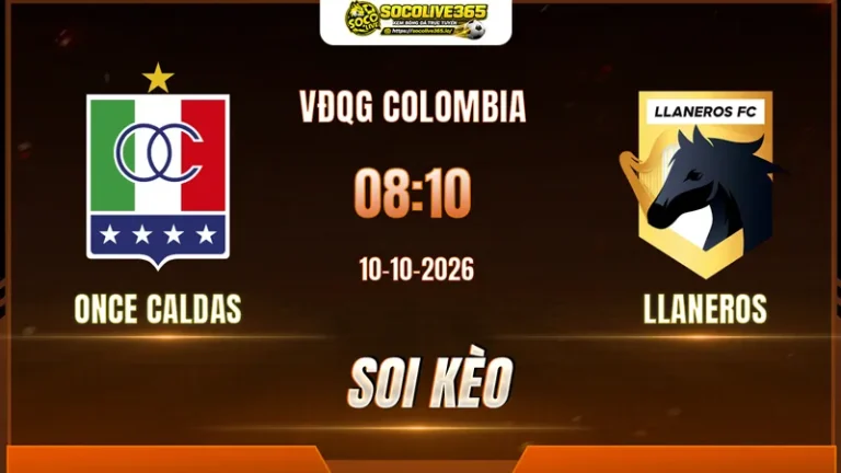 Soi kèo Once Caldas vs Llaneros, 08h10 ngày 10/10: Khó thắng cách biệt